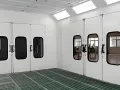 Окрасочная камера для мебельного производства